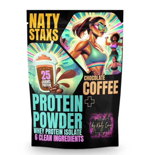 Naty Staxs - Coffee + Chocolate Protein Powder